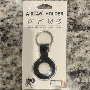 iJoy Black AirTag Holder